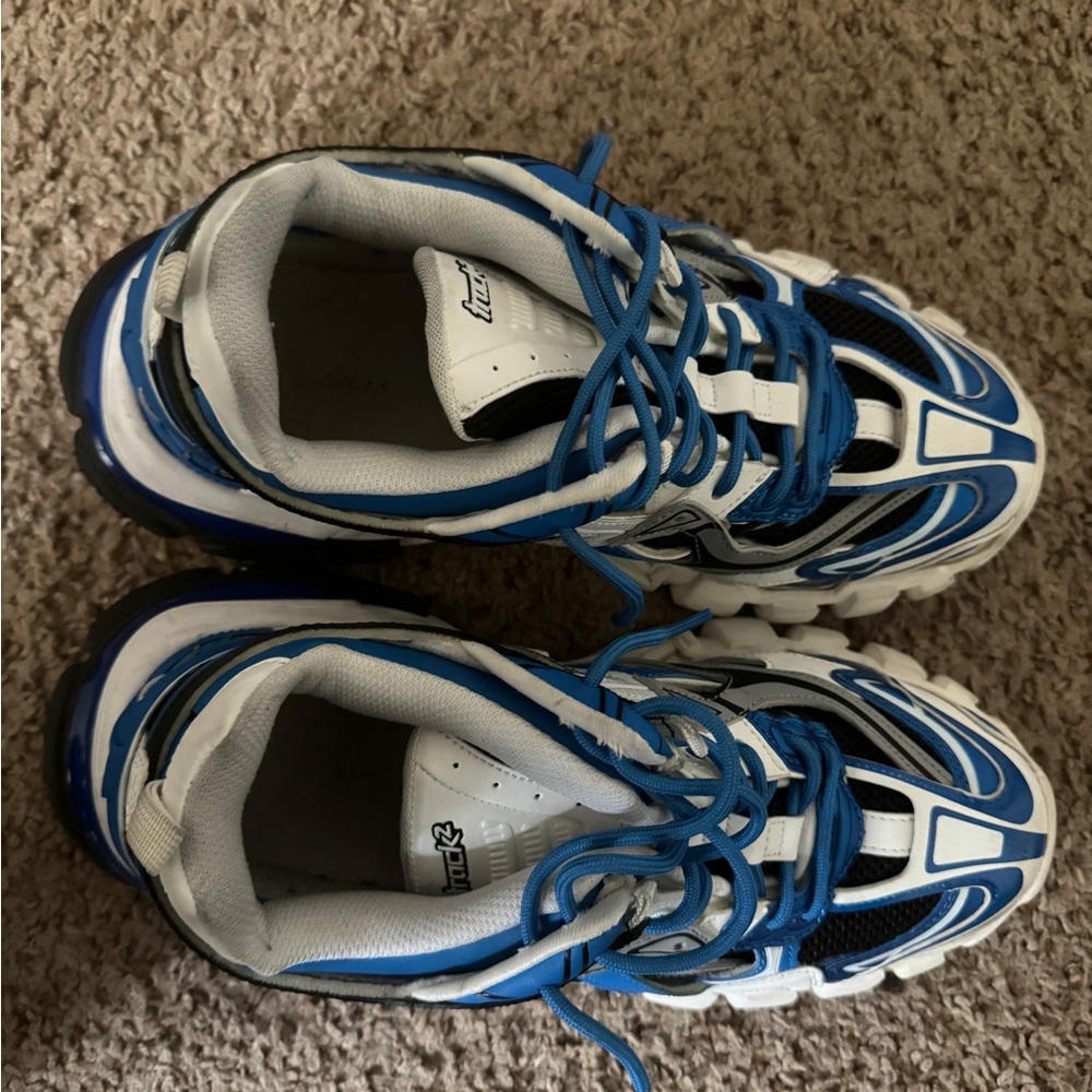 Balenciaga track 2s blue and white - Picture 3 of 4